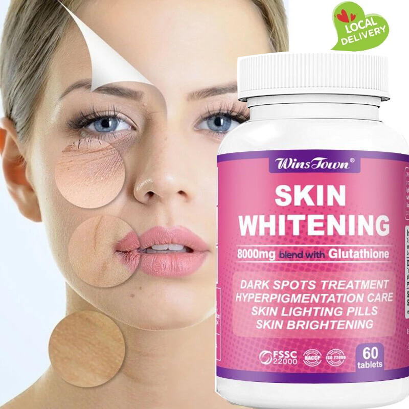 skin whitening 8000mg blend with glutathione Reduced Glutathione Supplement, 1000mg Pure Glutathione with Alpha Lipoic  Acid & Milk Thistle for Skin, Liver & Immune Support, Nature's Craft, 120ct  : Target main image 1
