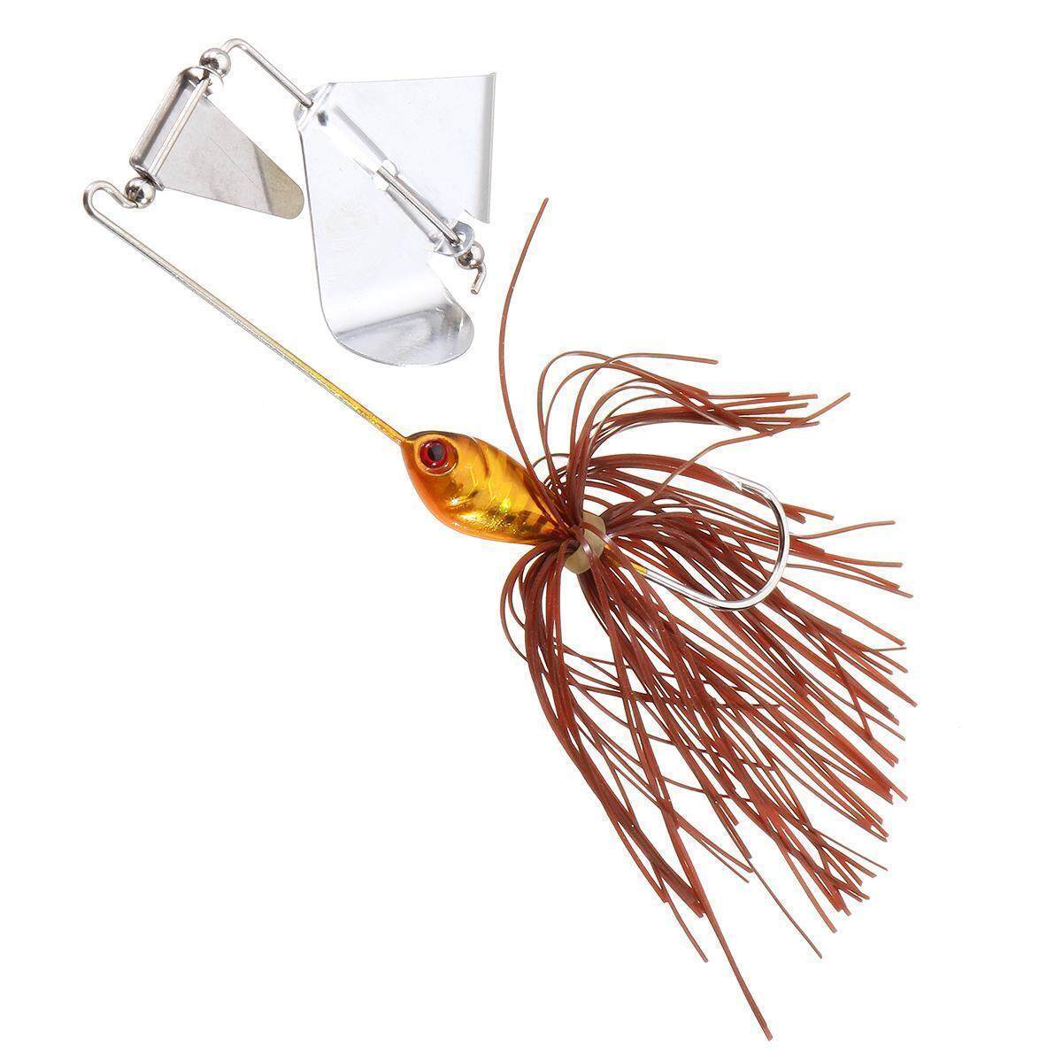 Ultralight Buzz Bait Fishing Lures Spinner Spoon Jigs Head Crank Pike Bass