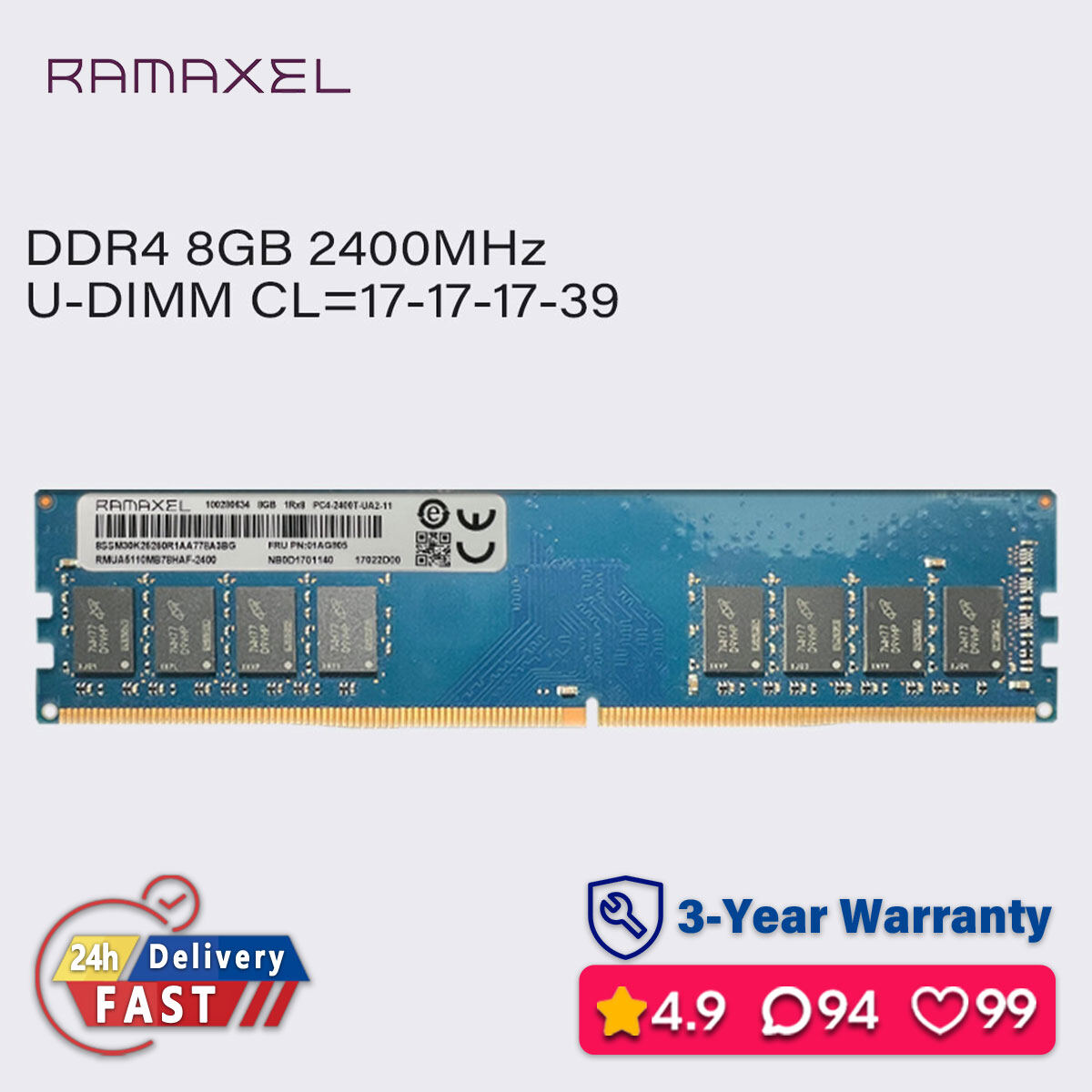 Shop 8gb Ram Ddr4 2400mhz at Better Price Online | Lazada Singapore