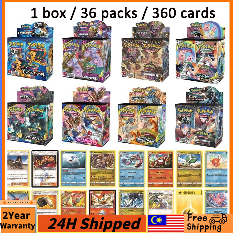 pokemon single strike booster box Pokémon TCG: Sun & Moon (SM9) Team Up Booster Box main image 1