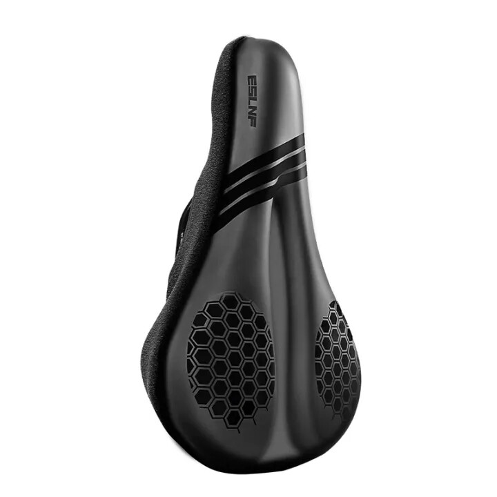 Du1 Bike Silicone Gel Saddle Cover Shockproof MTB Seat Cover Comfortable Road Bicycle Seat Cushion Bike Accessories