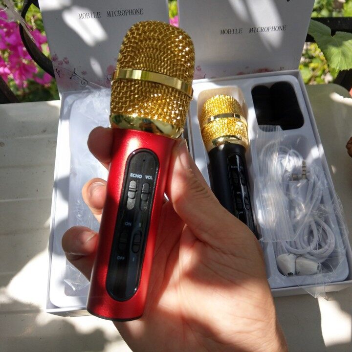 Micro Karaoke Livestream trên điện thoại C7-C11Pro-C25-C28