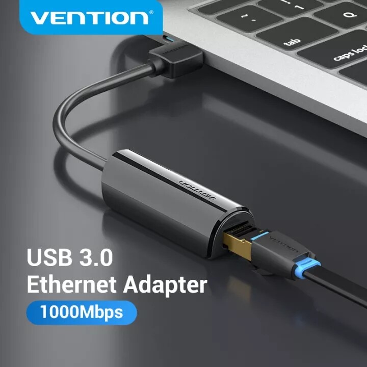 Vention bộ chuyển đổi usb ethernet card mạng usb 3.0 sang lan rj45 cho win7/win8/win10 usb ethernet máy tính xách tay