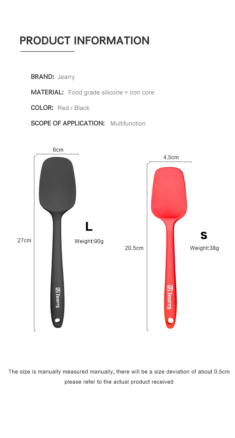 Spatola in silicone resistente al calore antiaderente da cucina_voghion.com