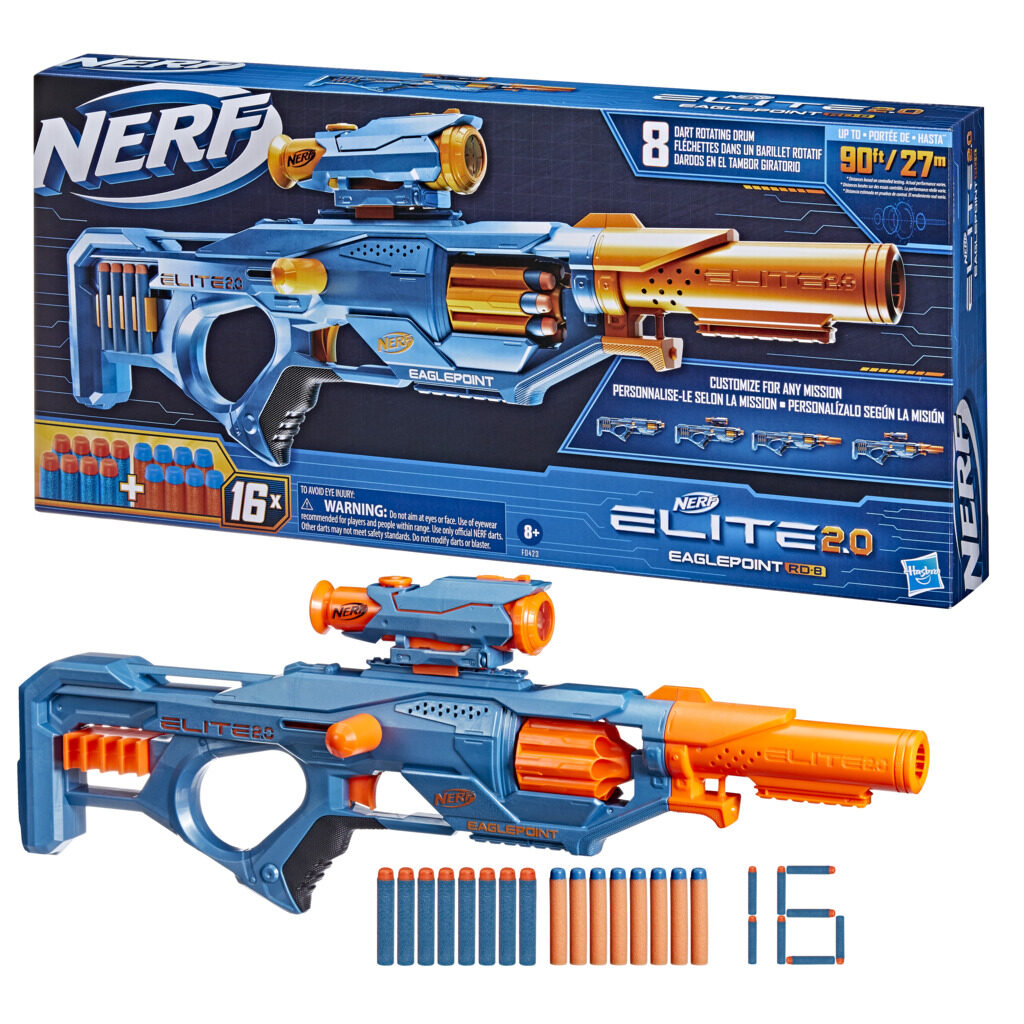 NERF - Elite 2.0 - Blaster motorisé Turbine CS -18 - 36 fléchettes