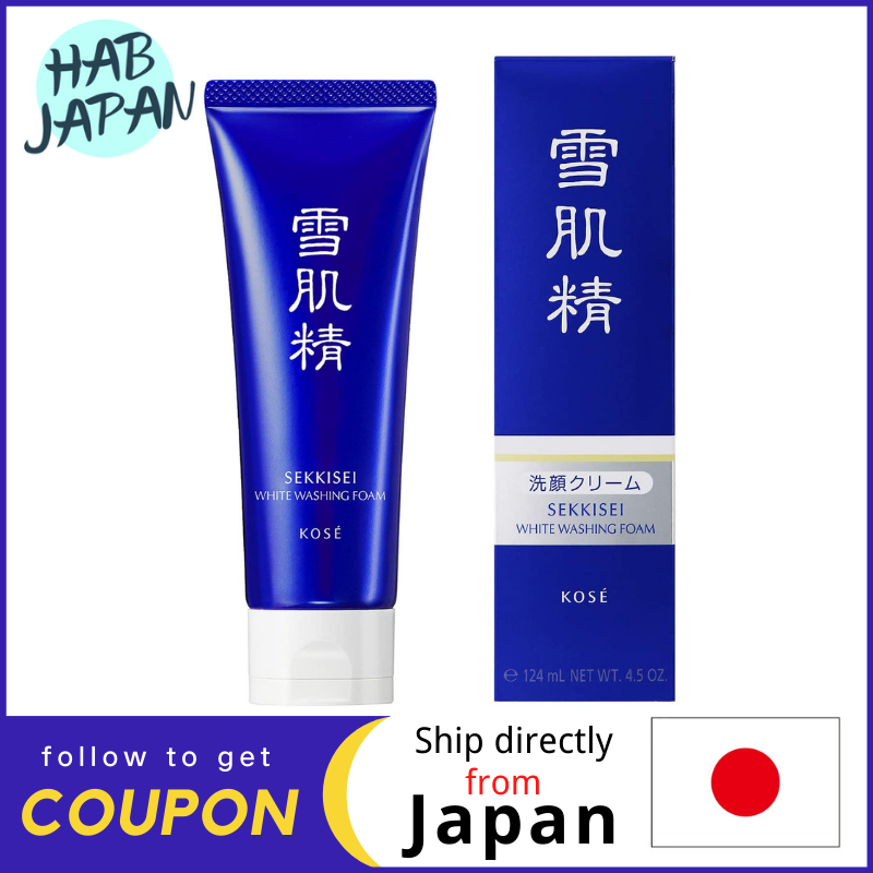 Gambar Kose Sekkisei White Cream Wash Face Wash 130g?Ship directly from Japan?