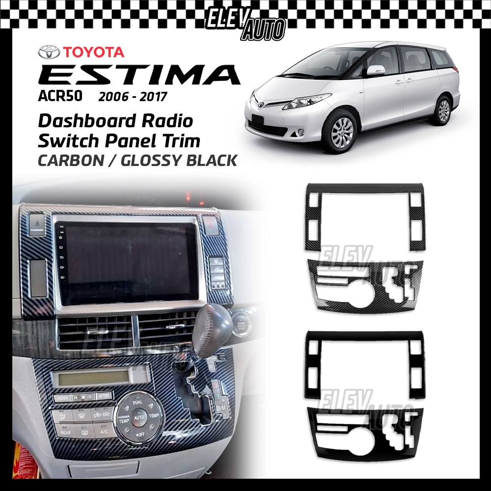 Toyota Estima ACR50 2006 - 2017 Dashboard Radio Aircond Switch