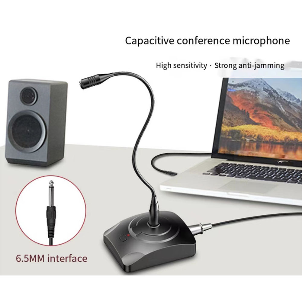 Cổ ngỗng micro hội nghị điện dung micro hội nghị cửa sổ liên lạc Micro có dây bằng giọng nói máy tính trực tiếp Microphone