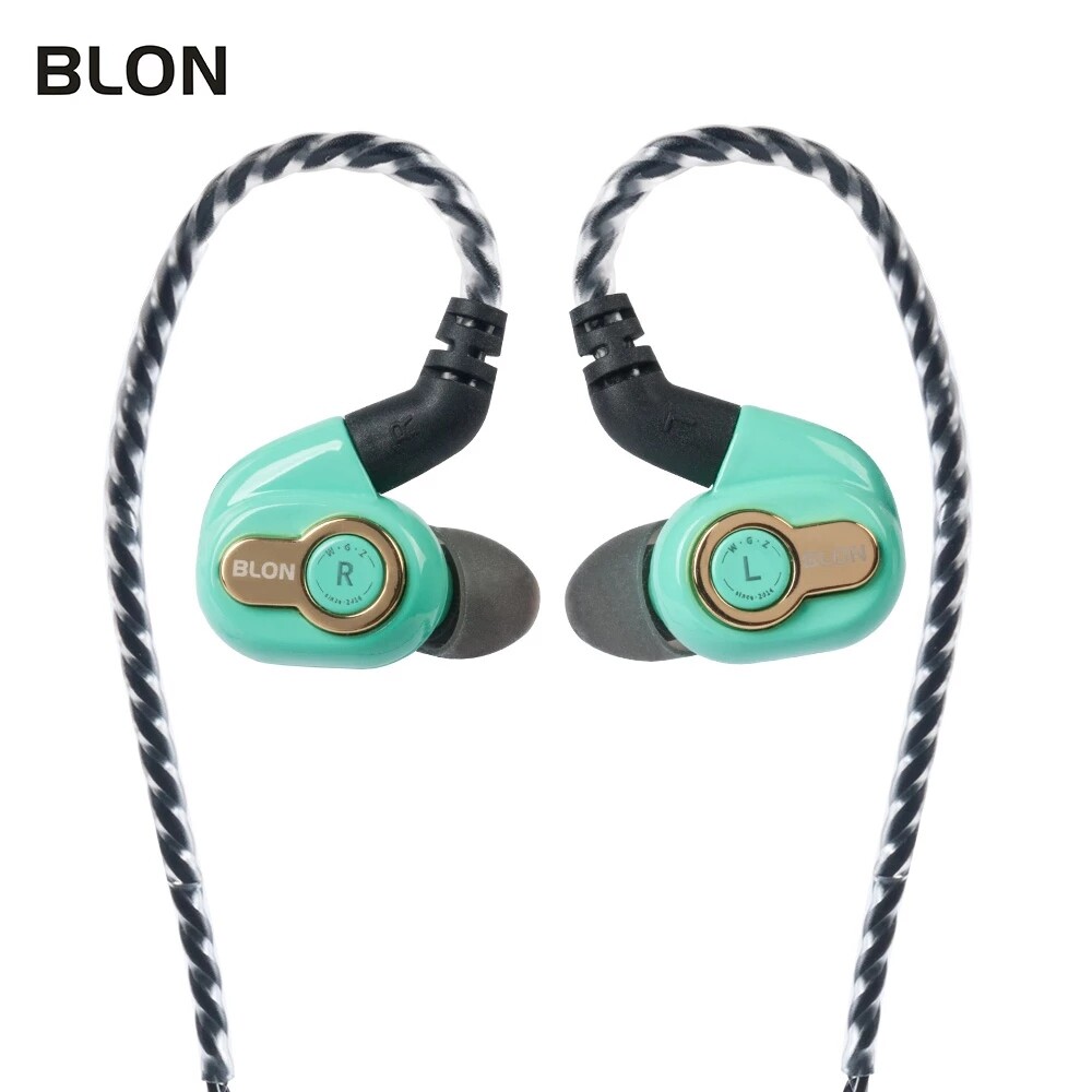 Blon bl-05s 3rd generation 10mm upgraded carbon diaphragm in ear earphone hifi sport earphone earbuds 2pin 0.78 blon bl-03 bl03