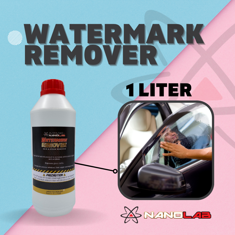 NANOLAB Watermark Remover Glass Rain Stain Remover Pencuci cermin