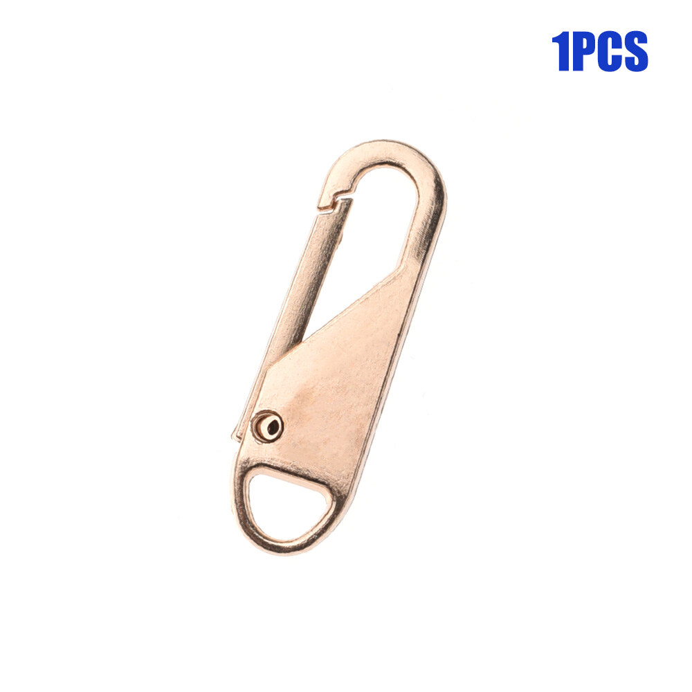 【Ready Stock】5PCS Universal Zipper Slider Puller Instant Zipper Repair Kit Replacement for Suitcase Zipper Head DIY Sewing Craft
