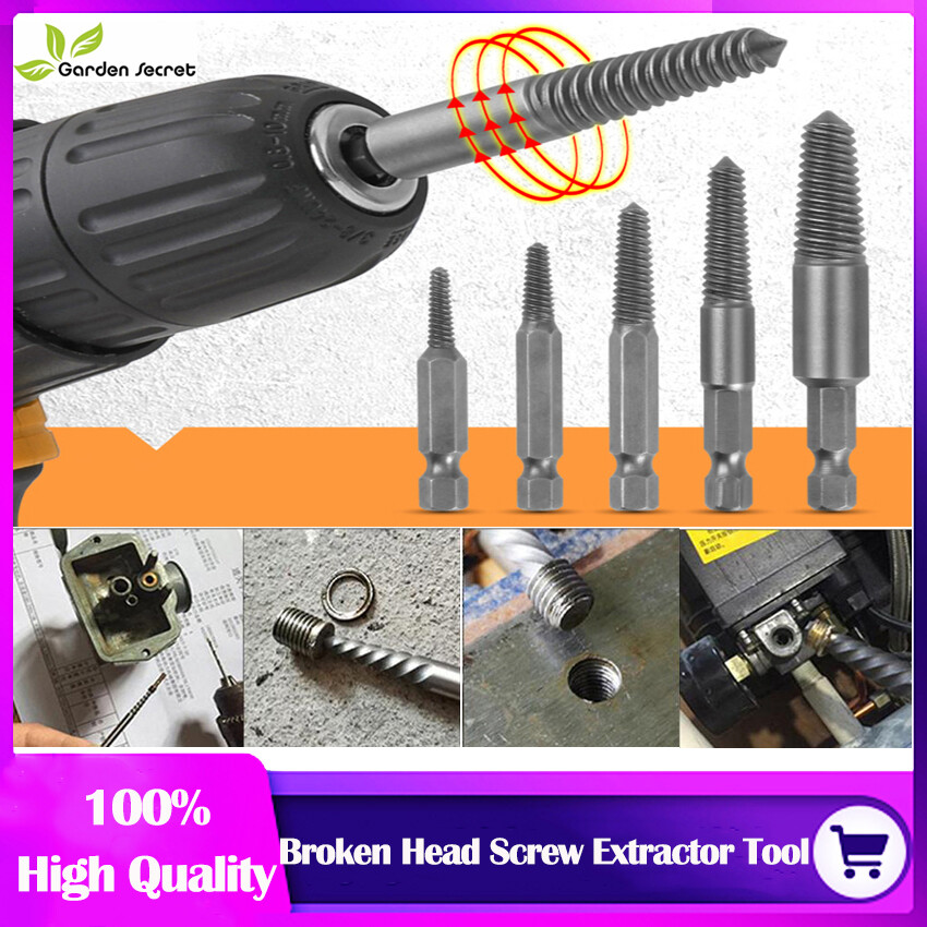 5 cái dụng cụ tháo vít bị phá hủy dụng cụ tháo đầu vít cán lục giác