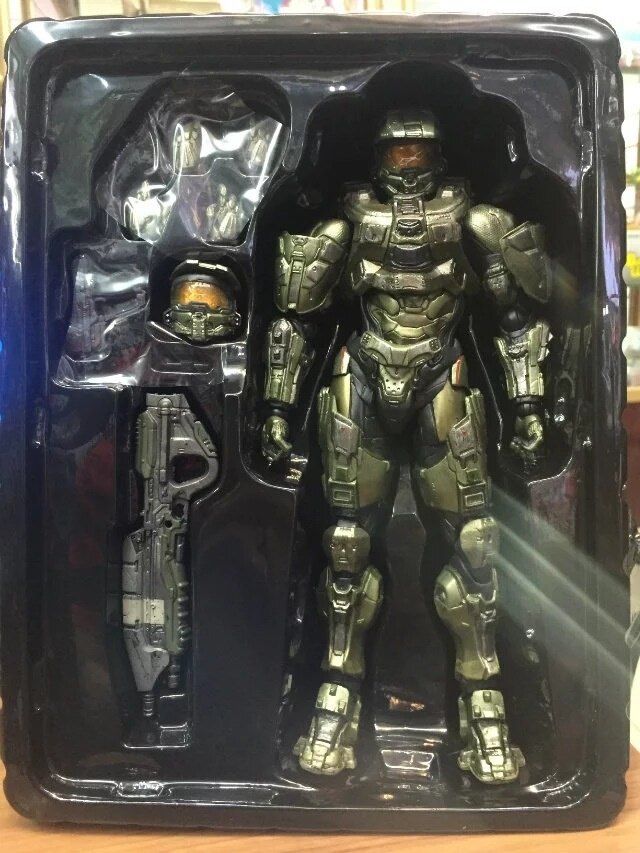 Toystoreshop 25CM Play Arts KAI HALO Guardians Action