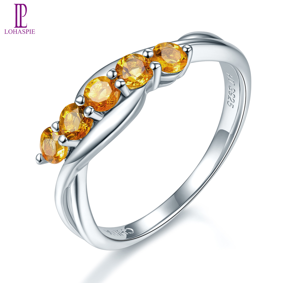 Rắn 925 Sterling Vòng Tròn Bạc Ngọc Thạch Lựu tự nhiên đá quý cho món quà trang sức nữ năm đá tiệc cưới