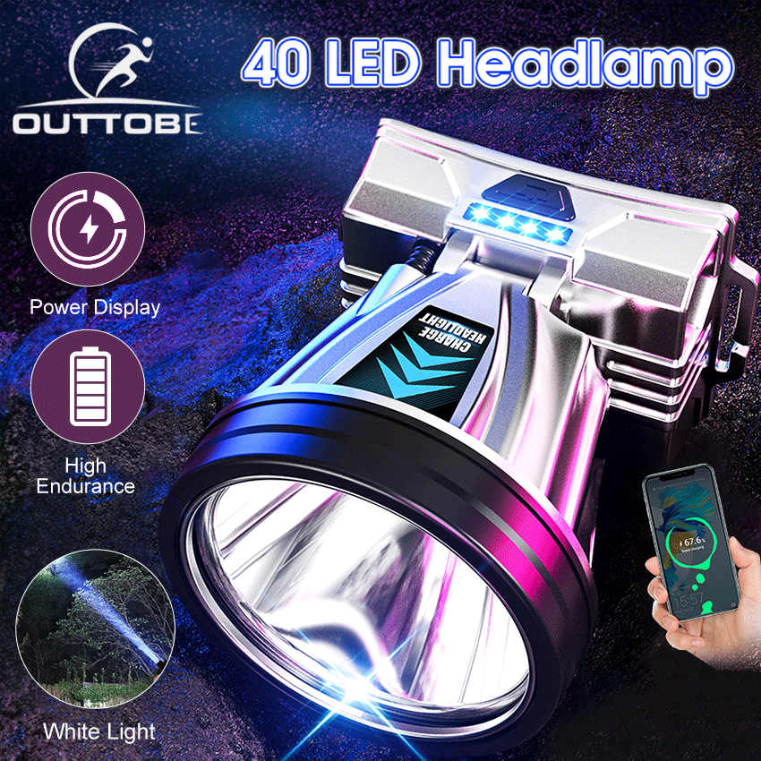 Outtobe Headlamps LED Headlight Super Bright Headlamp Headlamp Flashlight