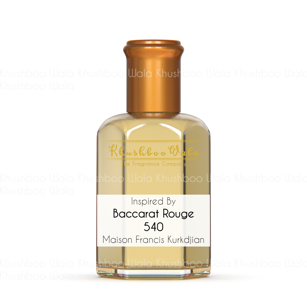 baccarat rouge 540 perfume oil