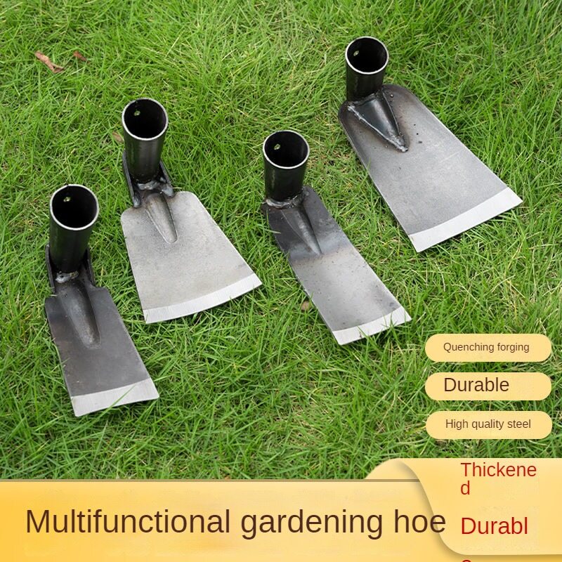 Nông nghiệp làm cỏ Thép Mangan rèn cuốc Nhỏ Trồng rau và hoa kép sử dụng cuốc trồng rau làm vườn cuốc hình hoa nhỏ đào măng và đất