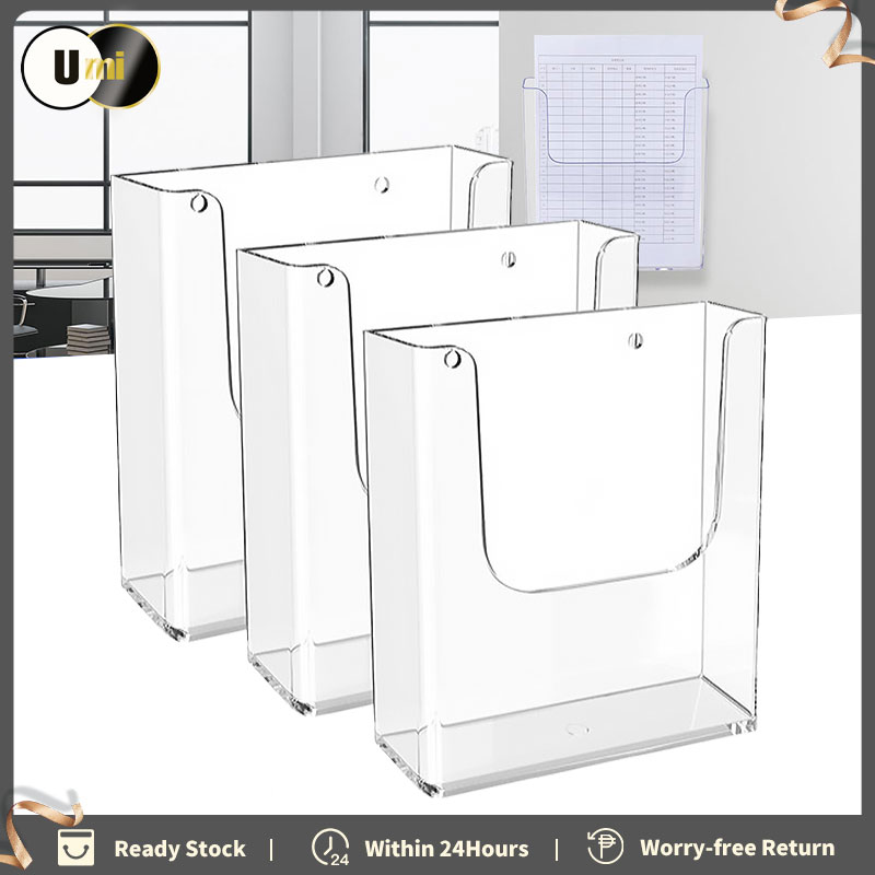 Relaxdays Flyer Display Holder - DIN A5 Acrylic Stand For Tables & Walls, Transparent - View #11