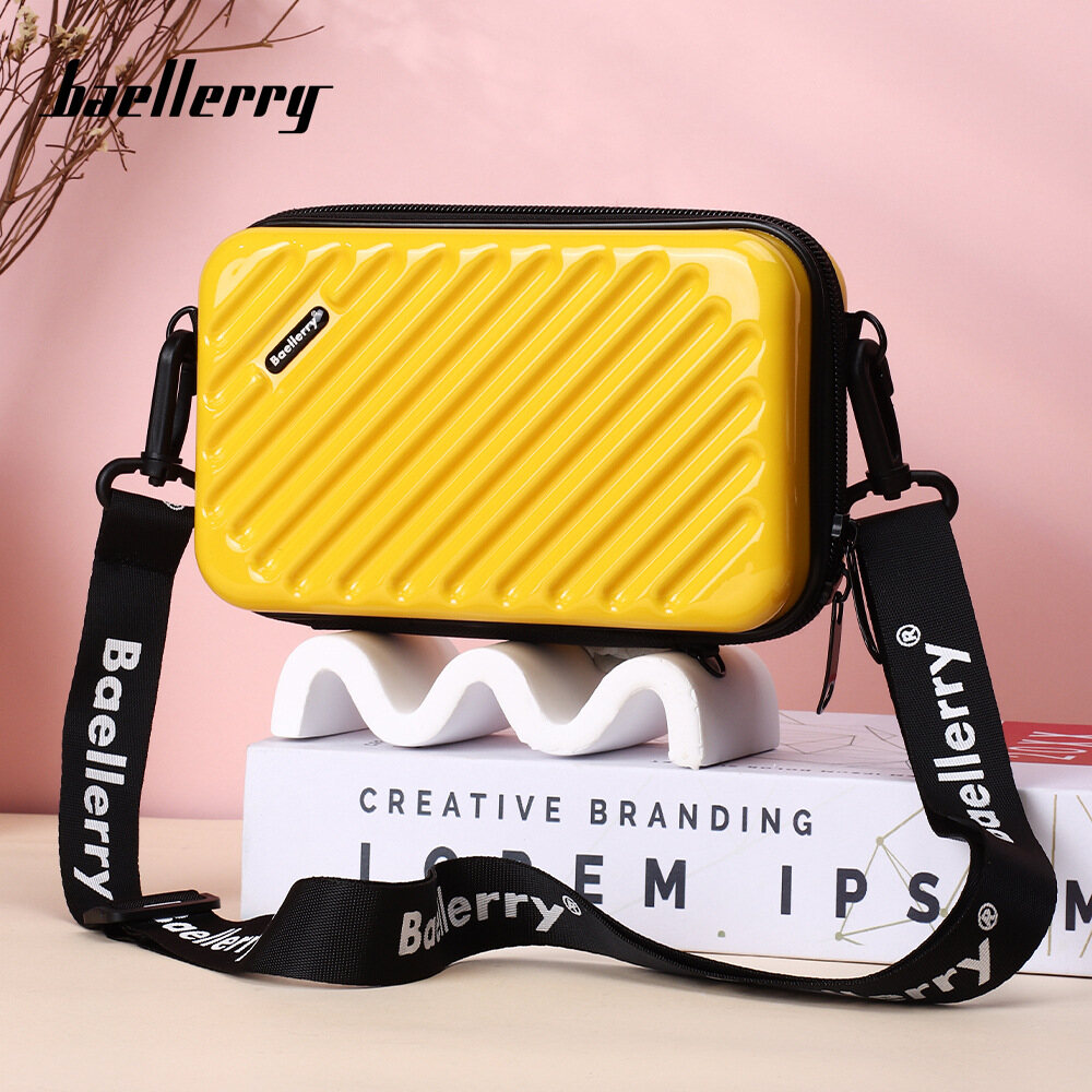 Baellerry 2023 Mới Của Phụ Nữ Điện Thoại Mini Xách Tay Túi đeo vai, Vali Hình Hardside túi xách túi đeo chéo túi lưu trữ