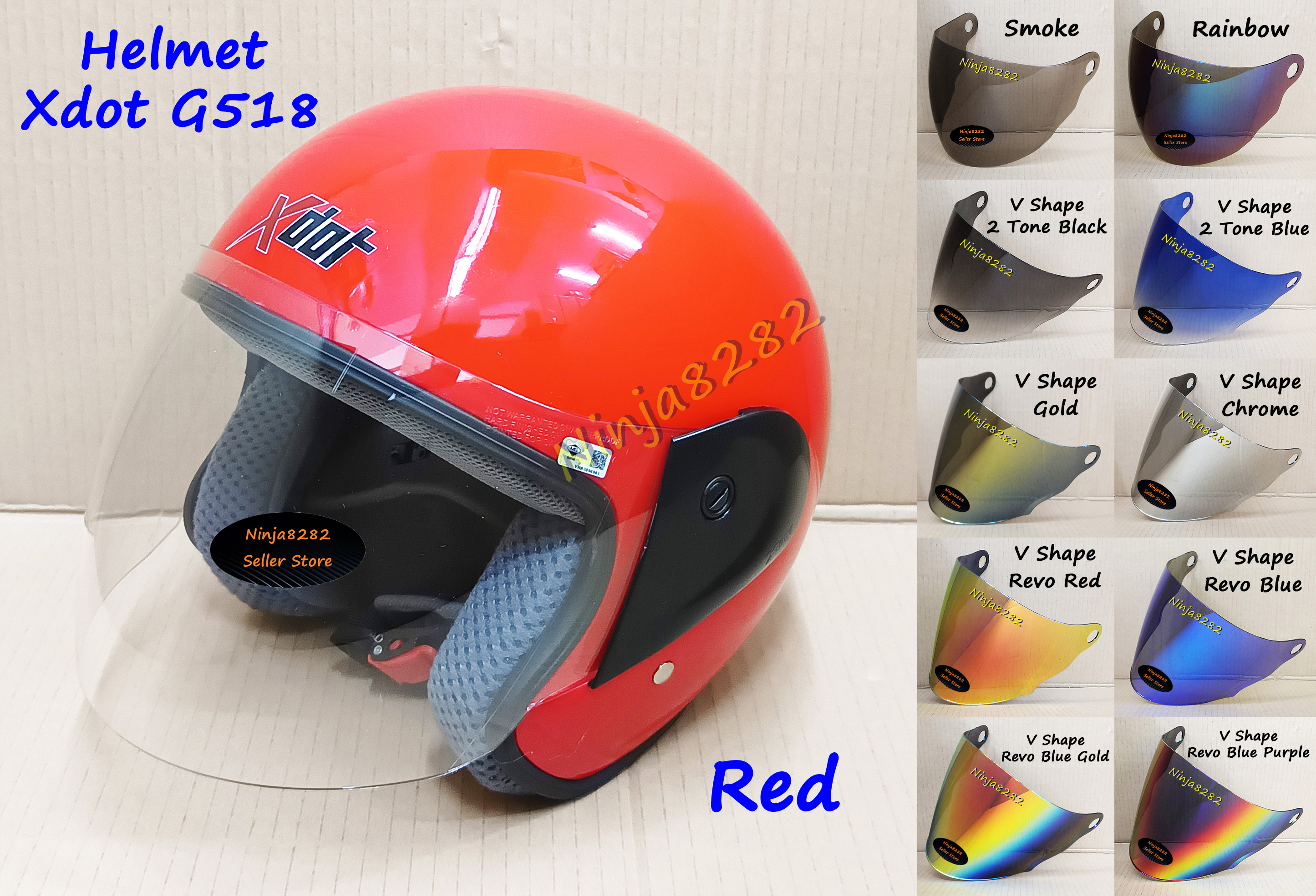 index helmet lazada | DOT APPROVED and angular clarity Index Visorex Helmet-Special Green |