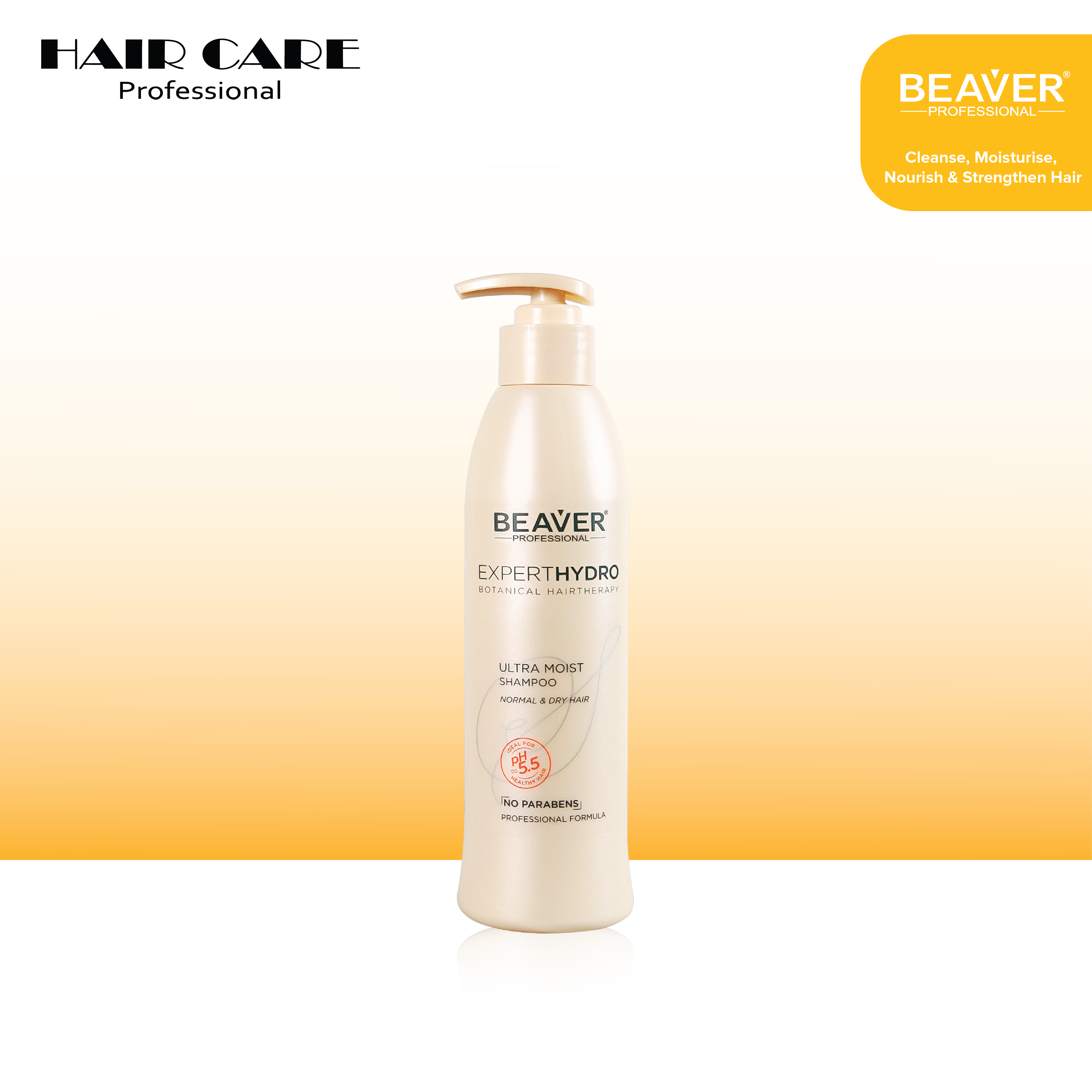 Gambar BEAVER EXPERT HYDRO ULTRA MOIST SHAMPOO 318ML