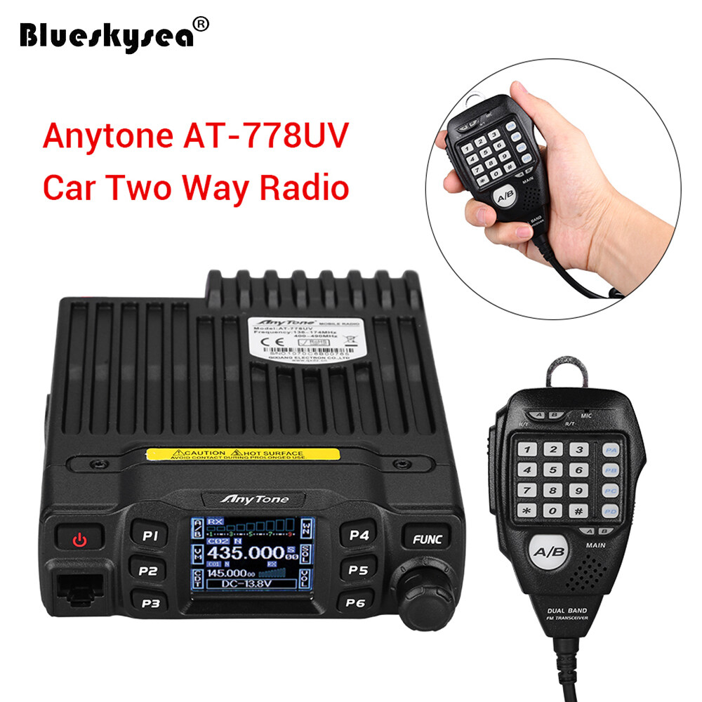 AnyTone AT-778UV Dual Band Transceiver Mobile Radio VHF Uhf Radio for Car Vehicle - 1