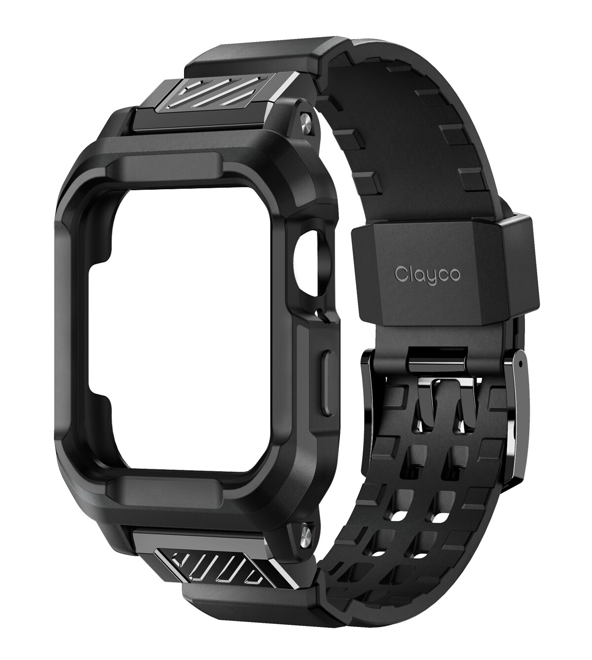 Ốp Clayco Vertex Tương Thích Với Apple Watch 7/6/5/4/SE Dây Đeo 44Mm 45Mm Với Dây Đeo Thay Thế Ốp Bảo Vệ Chắc Chắn