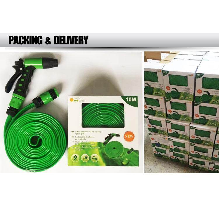PVC Garden Hose/Car Wash Spray Hose with Water Gun 20M