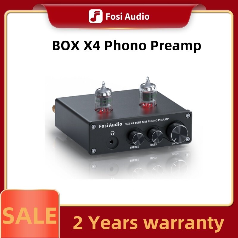 Fosi Audio ZP3 Preamplifier with 3-in/3-out XLR/RCA/SUB OUT HiFi