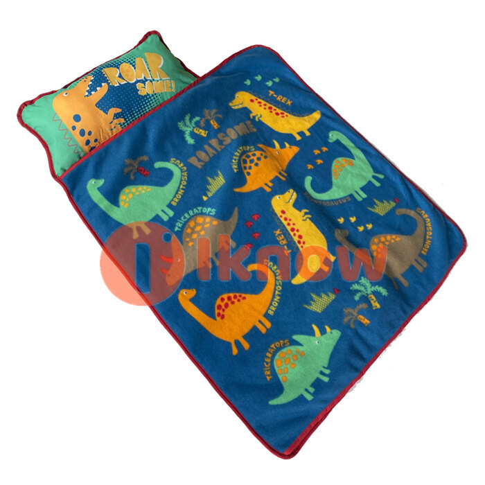 I know Paw Patrol Kindergarten nap mat coral fleece blanket all-in-one portable sleeping bag