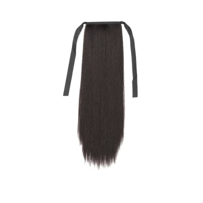 45cm/60cm/75cm/85cm Fashion Women Long Straight Drawstring Synthetic Hair Clip In High Ponytail Extension Hairpiece (3)