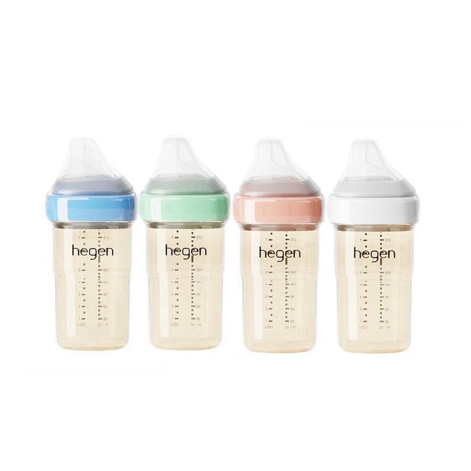 Bình sữa trẻ em hegen bình bú pcto gốc ppsu bình sữa cho bé cổ rộng 150ml/240ml/330ml