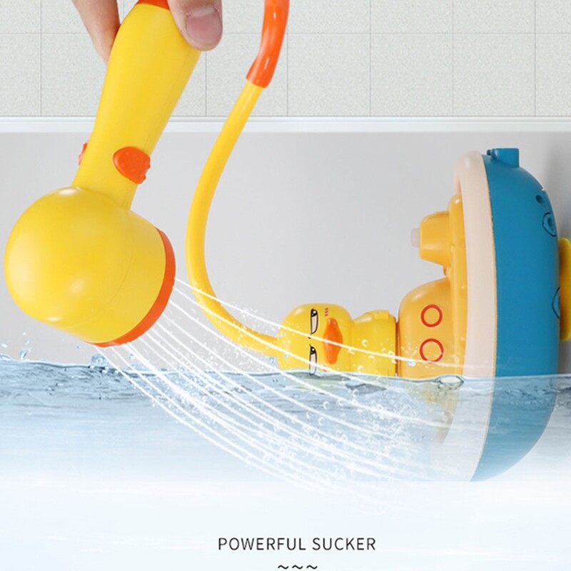 [hàng có sẵn 100%] đồ chơi tắm cho bé đầu phun nước đồ chơi chơi nước đồ chơi đài phun nước vòi hoa sen vịt hoạt hình đồ chơi phun nước bồn tắm điện cho trẻ sơ sinh 9