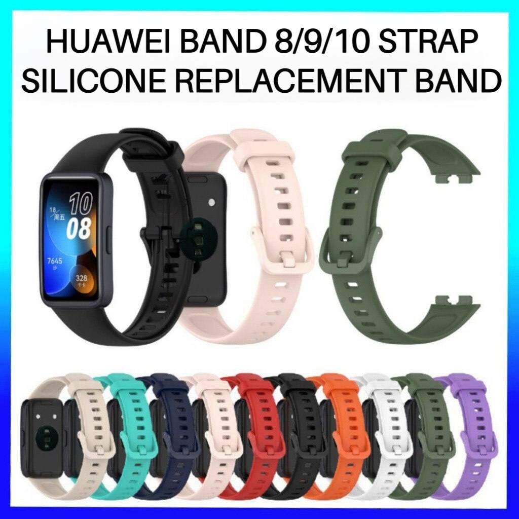 Silicone Strap For Huawei Band 8 9 Smartwatch Breathable Bracelet Replacement Wristband For Huawei Band9 Band8 Sport Watchband - 1511