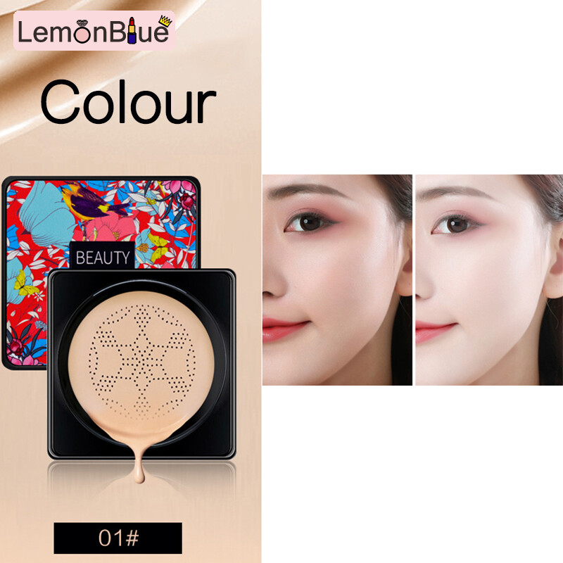 Gambar LemonBlue BB Air Cushion Mushroom Head Moisturizing Concealer Long Lasting Foundation For Women Girl