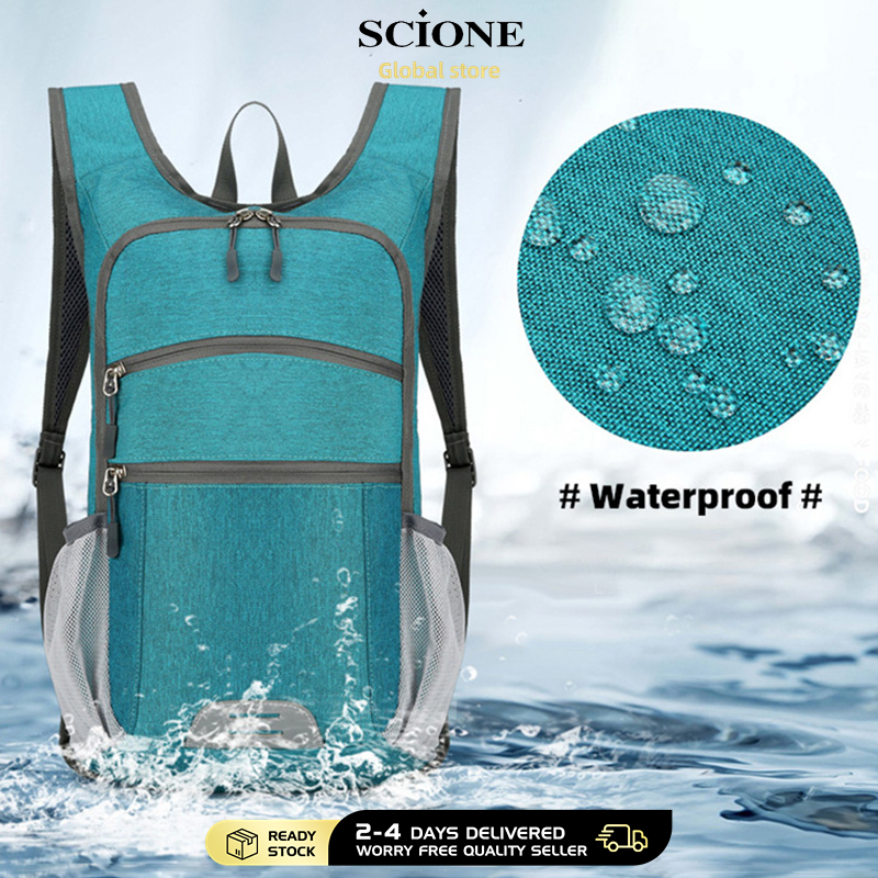 Multi Functional Ultra Light Folding Backpack for Outdoor Cycling Sports Travel Leisure Backpack