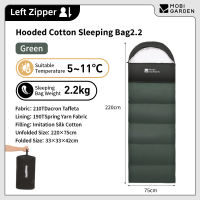 MOBI GARDEN ถุงนอนตั้งแคมป์แบบพกพาท่องเที่ยวกลางแจ้งเดินป่า