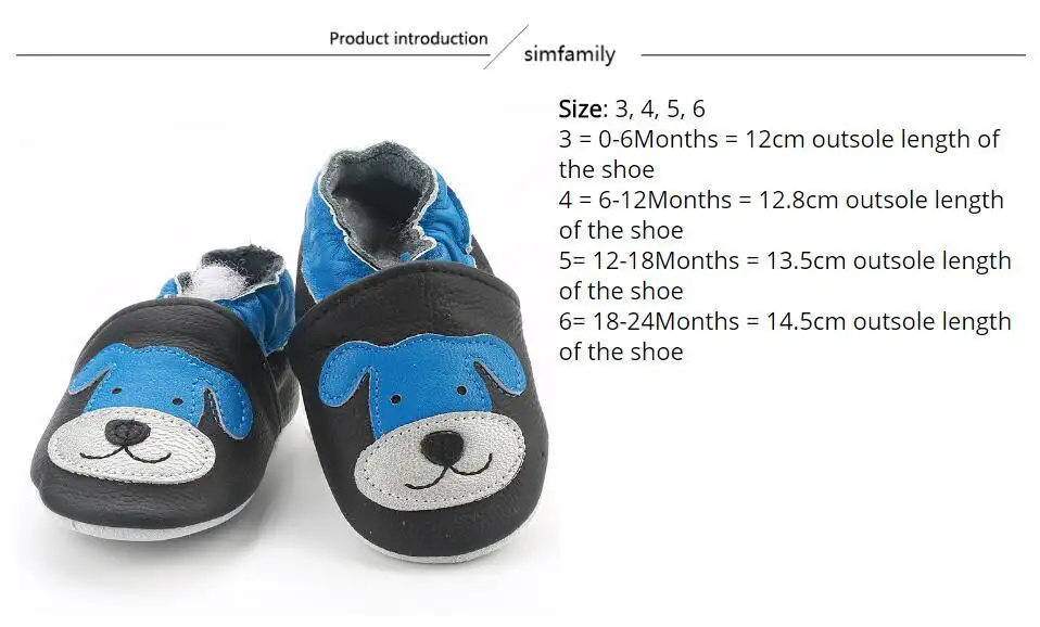 size 3 infant shoes in months