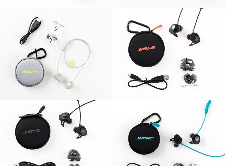 Bose SoundSport Wireless Earbuds Sweatproof Bluetooth Headphones