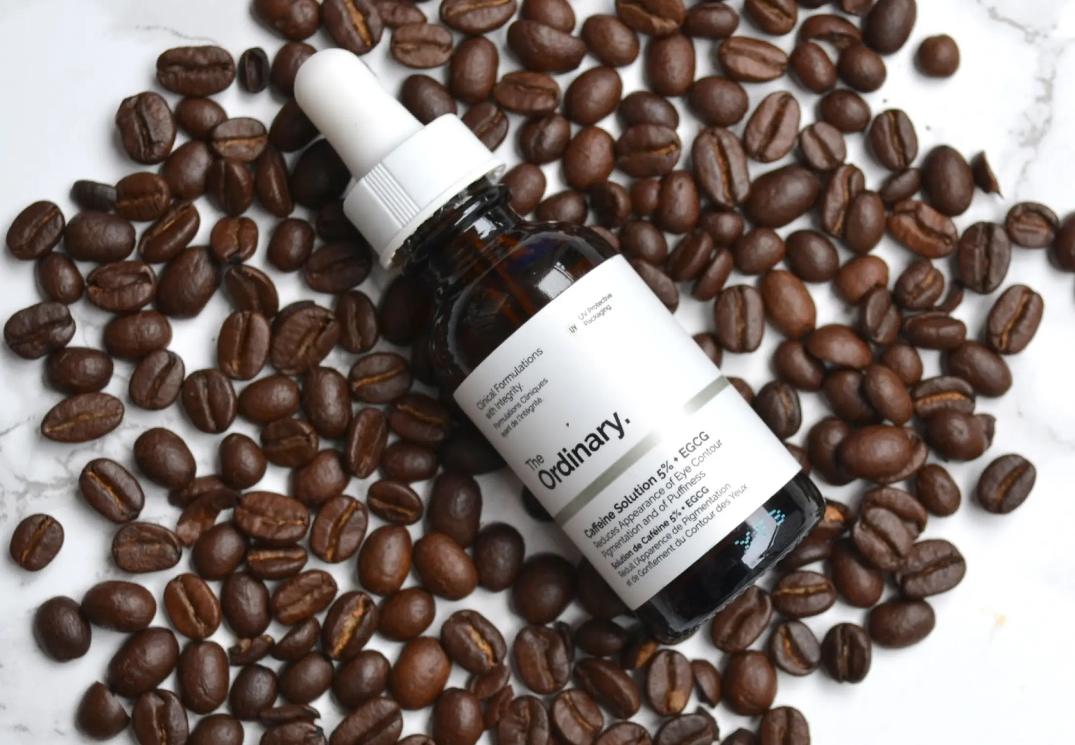serum caffeine solution