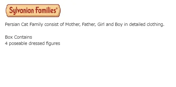 sylvanian families 5216