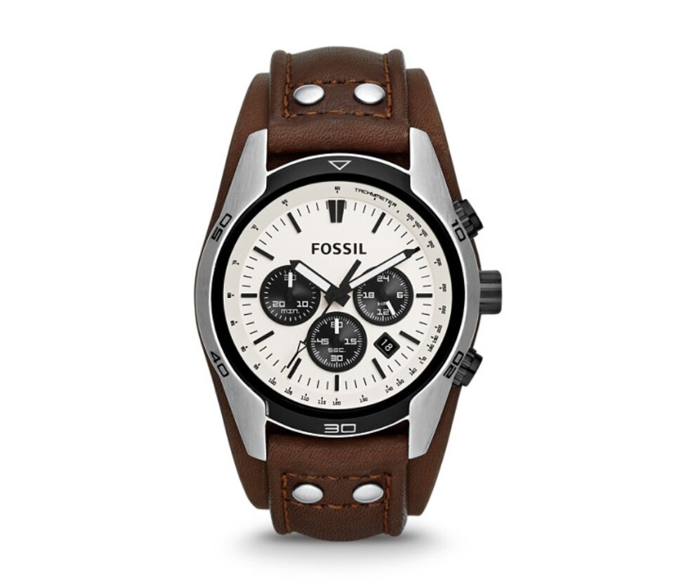 Fossil Coachman Chronograph Brown 