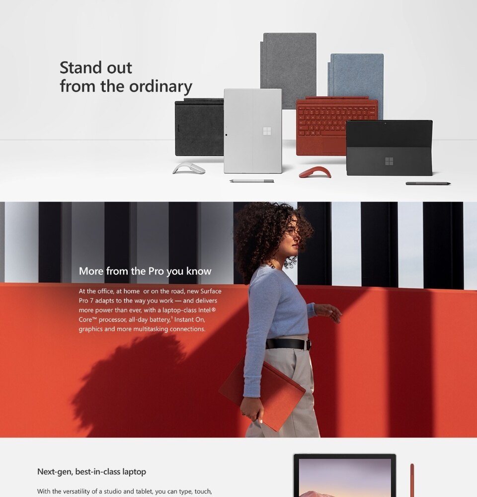 Bundle Microsoft Surface Pro 7 Platinum I5 8gb 256gb Type Cover Ice Blue Pen Ice Blue Lazada