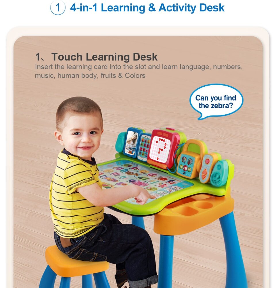 teach and learn activity desk