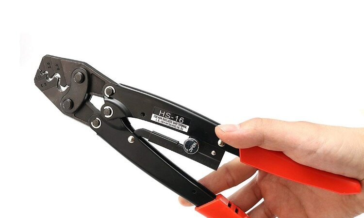 HS-16 1.25-16mm Cable Lug Crimping Crimper Tool Bare Terminal Wire Plier  Cutter MADE in TAIWAN | Lazada