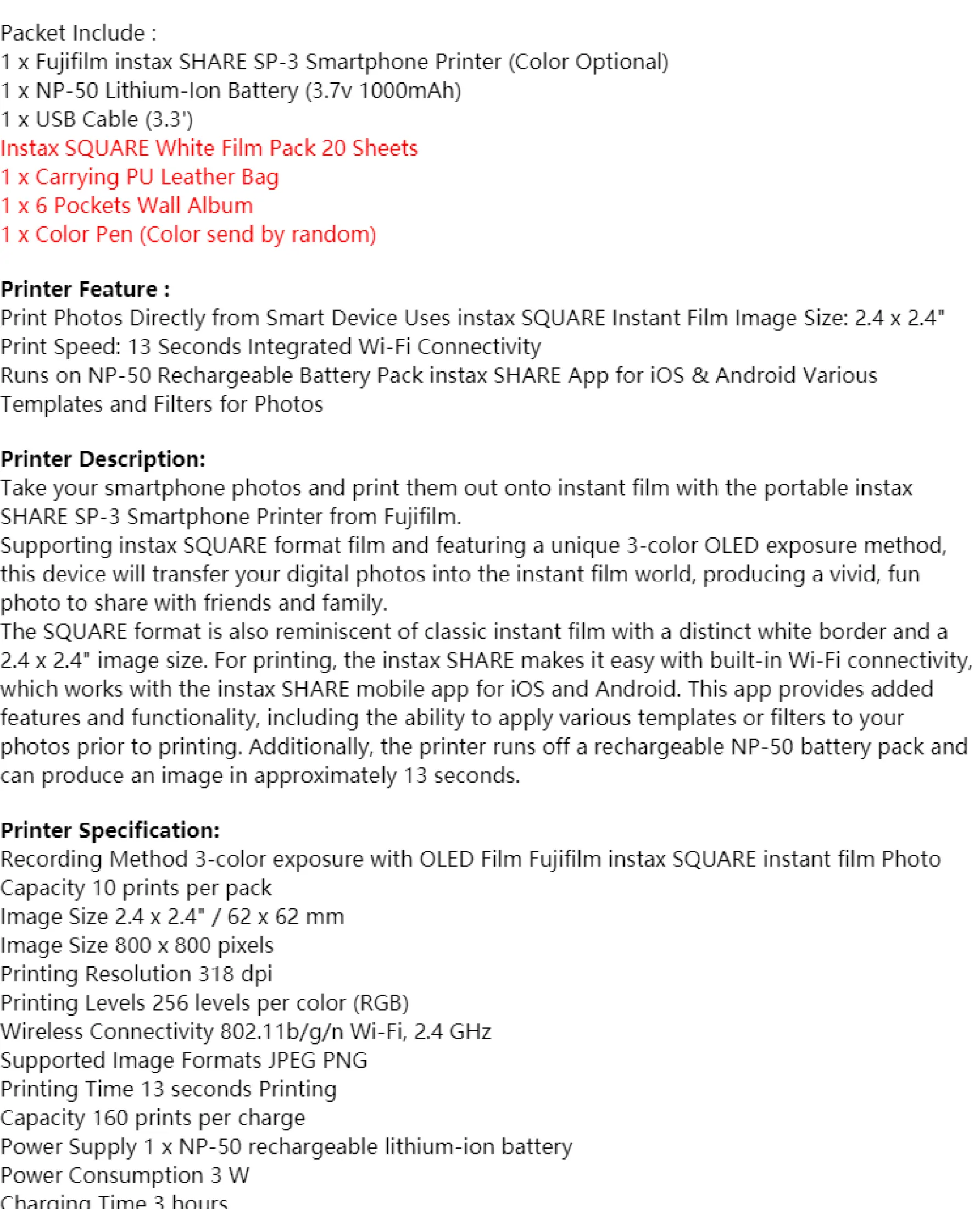 instax app for android