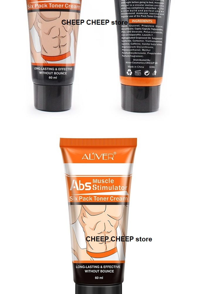 [BDAY SALE] Aliver Abs Muscle Stimulator Six Pack Toner Cream for Men