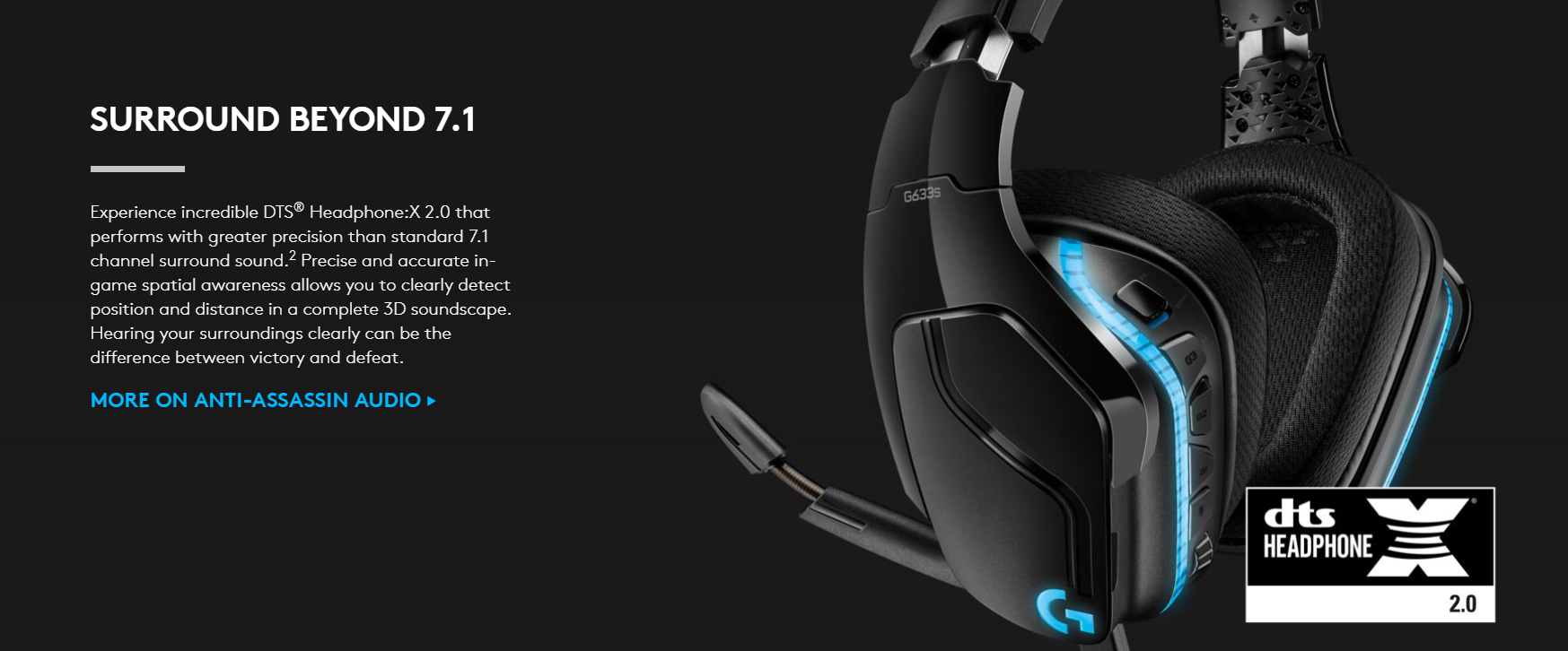 Logitech G633s Multi-Platform 7.1 