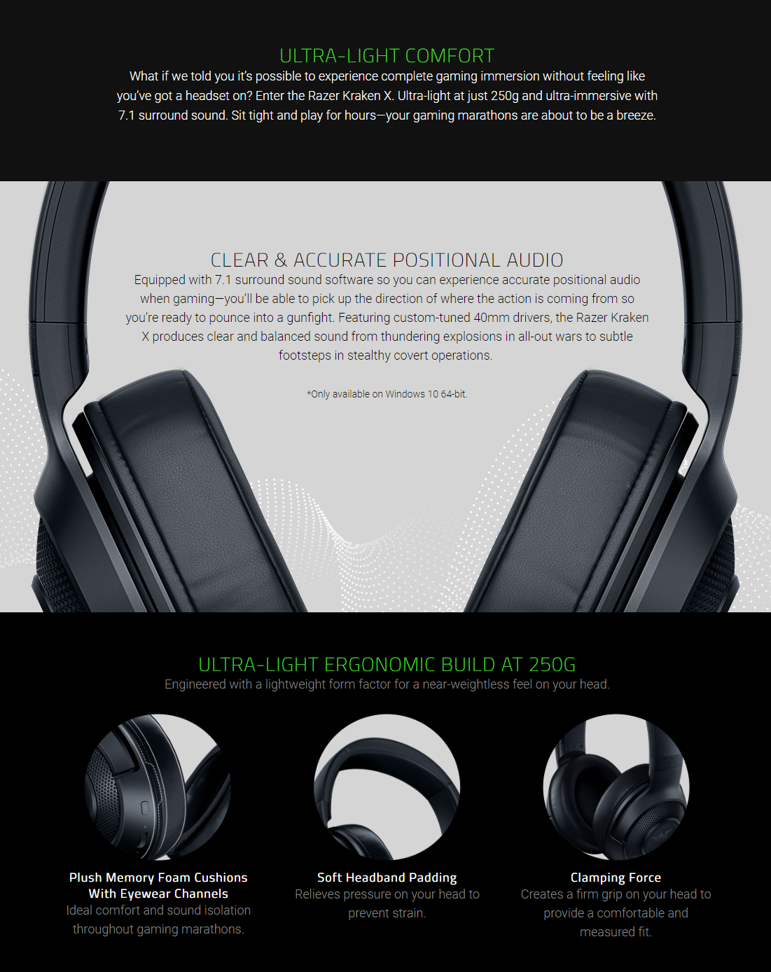 razer headset software on Razer Headsets Kraken X