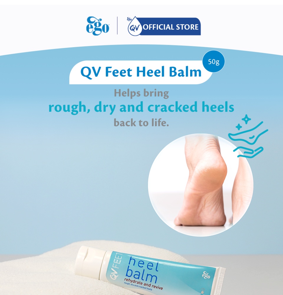 Qv feet heel on sale balm